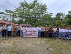 Gelar Sosialisasi Operasi Patuh Toba Tahun 2025 Di SMK Negeri 1 Gunungsitoli Alo’oa Oleh Polsek Gunungsitoli Alo’oa