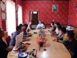 KAPOLRES NIAS BERSAMA PJU POLRES LAKSANAKAN SILATURAHMI KE WALIKOTA GUNUNGSITOLI
