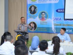 Beri Materi di MPLS SMA Labschool Kebayoran, Kadiv Humas Berikan Motivasi Hadapi Bonus Demografi