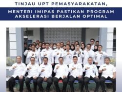 Kunjungi Bapas Garut, Menteri Imipas Ajak Komunitas Rangkul Klien Pemasyarakatan