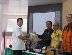 Rapat Paripurna DPRD Kabupaten Nias Utara Penyampaian Nota Keuangan Bupati Nias Utara Atas RANPERDA Tentang P-APBD Tahun Anggaran 2025