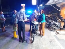 Gelar Patroli Skala Besar 35 Personil Polres Simalungun Bahu Membahu Jaga Kedamaian Masyarakat