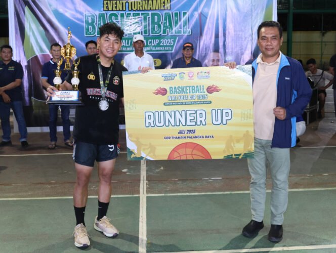 
 Raih Juara 2 di Turnamen Basket Wali Kota Cup 2025, Kapolda Apresiasi Tim Polda Kalteng