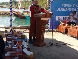 Wakil Ketua MPR RI Menanggapi Pembubaran Ibadah Orang Kristen di Padang saat Kunjungann kerja Di Kabupaten Nias Utara.