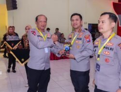 Sukses Selesaikan Sejumlah Perkara Tindak Pidana Polresta Sidoarjo Raih Penghargaan dari Kapolda Jatim