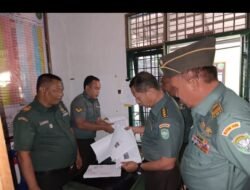 Kodim 0108/Agara Terima Tim Pendataan Dan Pengecekan Materil Satjar Kodam IM Tahun 2025