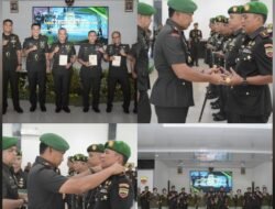 Danrem 023/Kawal Samudera Menyerahterimakan Jabatan Dandim 0213/Nias.
