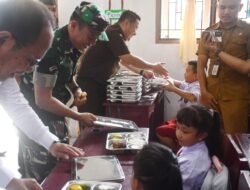 Dandim 0213/Nias, Menghadiri Acara Launching Makan Bergizi Gratis (MBG) melalui SPPG Dapur Prabu Center 08 Saombo di Gunungsitoli