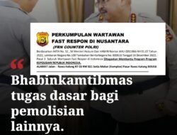 Perkuat Fungsi Kepolisian, Bhabinkamtibmas Ditegaskan Sebagai Tugas Dasar Pemolisian