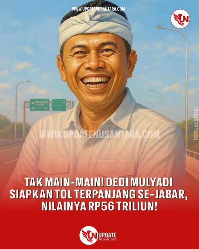 
 Dedi Mulyadi Siap Bangun 5 Tol Raksasa di Jabar, Ini Daftar dan Manfaatnya