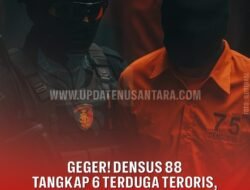 Densus 88 Tangkap 6 Terduga Teroris di 5 Provinsi, Ada ASN Kemenag Terlibat