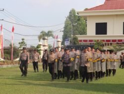 LATIHAN DALMAS POLRES PELALAWAN: PERSIAPAN PENGAMANAN UNRAS DITENGAH MASYARAKAT