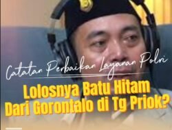 Puluhan Ton Batu Hitam Diduga Ilegal Lolos dari Gorontalo ke Tanjung Priok