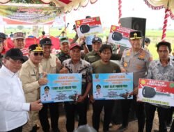 Kapolda Kalteng dan Gubernur Panen Raya Padi di Kapuas, Wujud Dukungan terhadap Ketahanan Pangan