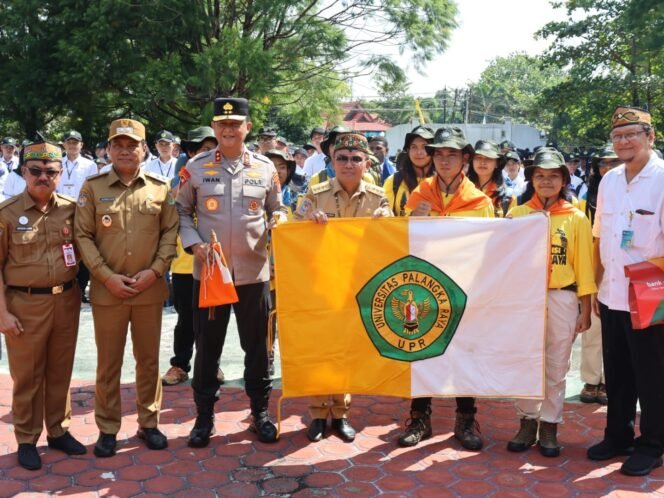 
 Dihadapan 3532 Mahasiswa Baru UPR, Kapolda Kalteng Beri Motivasi dan Ajak Raih Kesuksesan