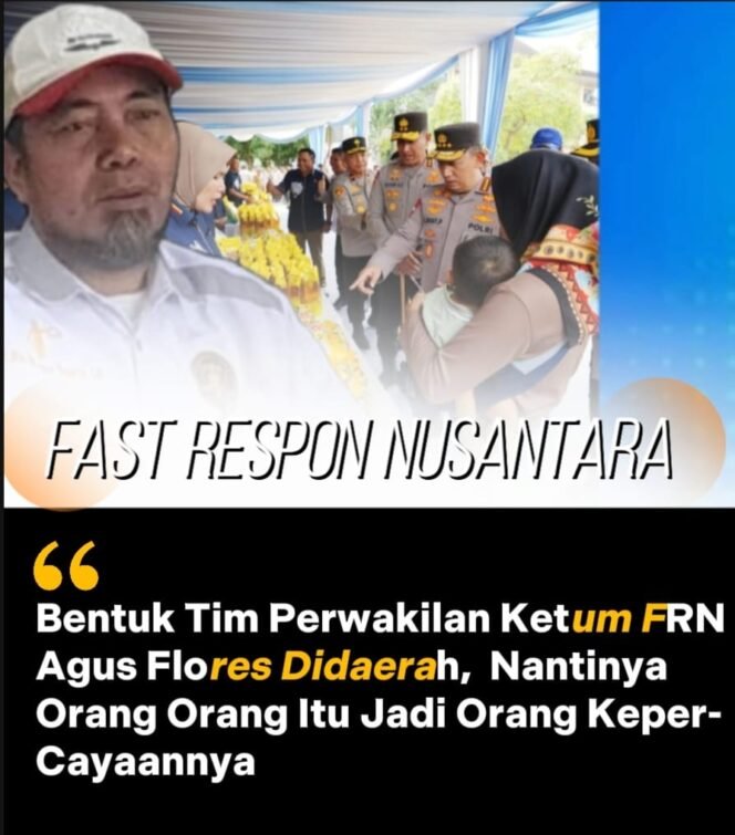 
 FRN Gerak Cepat! Agus Flores Siapkan Pasukan Media Kawal Pemberantasan Narkoba, Judi, dan Tambang Ilegal di Daerah