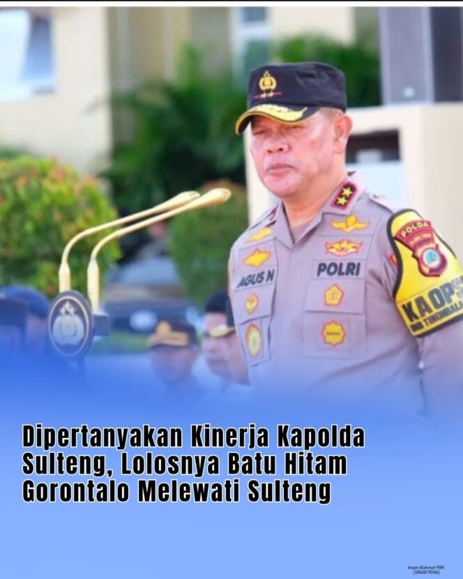 
 Ketua Umum FRN Pertanyakan Jalur Batu Hitam Melintasi Sulteng