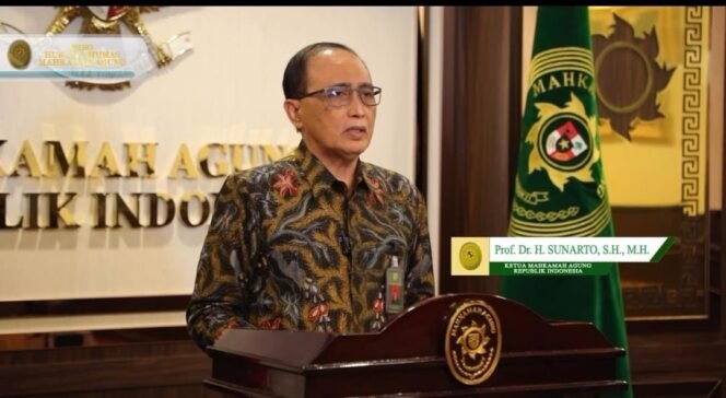 
 Ketua Mahkamah Agung Apresiasi Kapolri Atas Penerbitan STNK dan TNKB Khusus Untuk Lembaga Peradilan