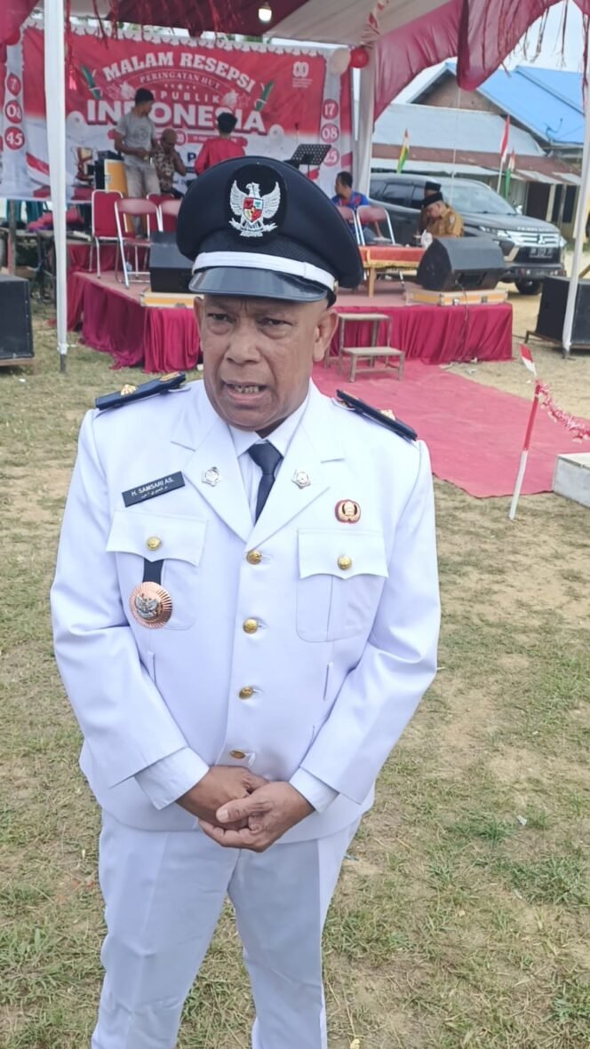 
 ‎Upacara HUT RI Ke-80 di Desa Palas, Samsari: NKRI Harga Mati, Kita Jangan Tepecah Berai