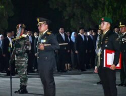 Pangdam I/BB Pimpin Apel Kehormatan dan Renungan Suci di TMP Kota Medan