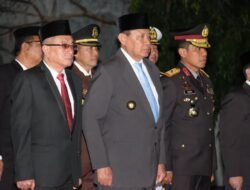 Wakapolda Gorontalo Hadiri Apel Kehormatan dan Renungan Suci di TMP Limboto