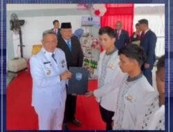 Serahkan Remisi HUT ke-80 RI, Ini Pesan Bupati Rohul ke Warga Binaan di Lapas Pasir Pengaraian