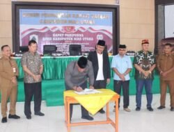 DPRD Kabupaten Nias Utara Laksanakan  rapat Paripurna Persetujuan Atas RANPERDA Kabupaten Nias Utara