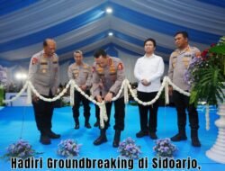 Hadiri Groundbreaking di Sidoarjo, Kapolri Sebut Polri Sudah Miliki 458 SPPG