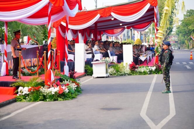 
 Kapolri Pimpin Upacara Hari Juang Polri, Simbol Dedikasi Polri Untuk Bangsa