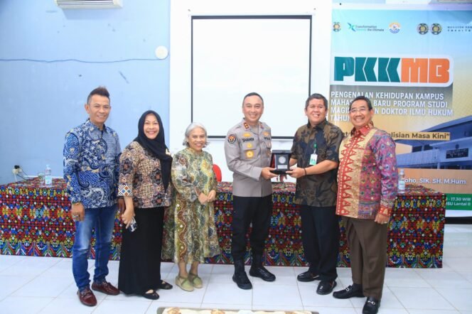 
 Materi Kuliah Umum Di USU, Oleh Kadivhumas Polri Ajak Mahasiswa Jadilah Agen Perubahan Demi Memperkuat Rasa Cinta Tanah Air