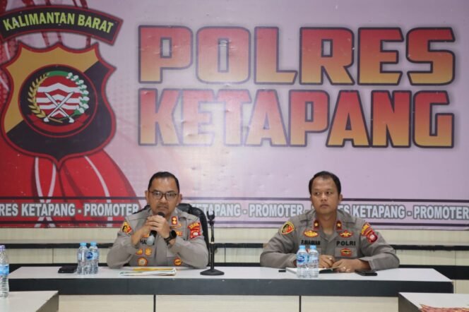 
 Anev Kegiatan Penanaman Jagung, Kapolres Ketapang Cek Validasi Data Bersama Pamatwil Wilayah Jajaran Polres Ketapang