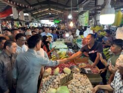 Tinjau Pasar Flamboyan, Wapres Dorong Pengendalian Inflasi di Pontianak