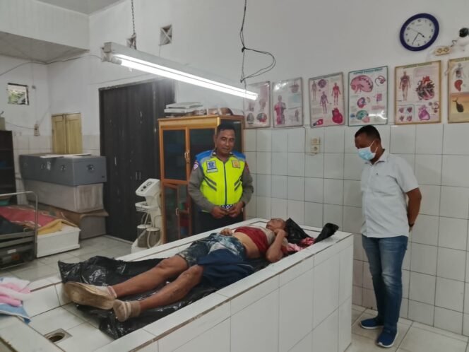 
 Sat Lantas Simalungun Cari Keluarga Korban Tabrak Lari di Jalan Umum Nagori Dolok Kahean, Ini Penjelasan IPDA Win Okto