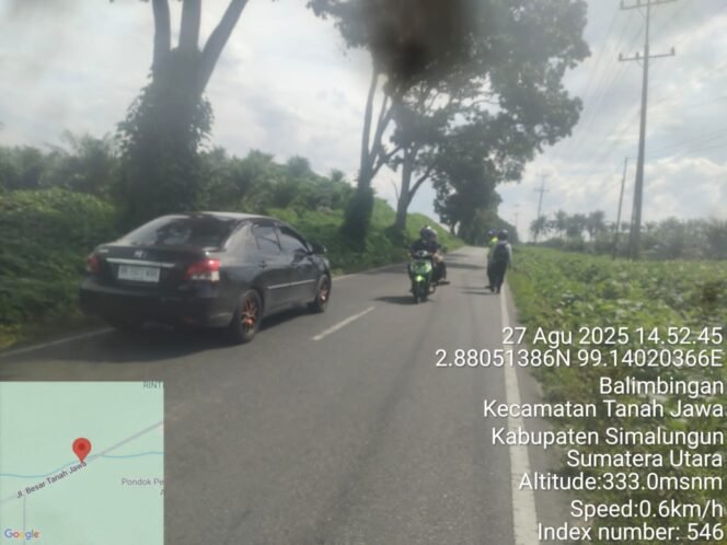 
 Kehadiran Negara Nyata di Jalanan: Sat Lantas Polres Simalungun Tindak Cepat Tangani Kecelakaan Maut di Tanah Jawa