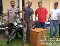 Pencuri Kotak Infak Masjid Asy Syuhada Berhasil diringkus Polsek Tanah Jawa, Tunjukkan Polri Hadir Untuk Negara