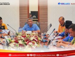 Bahas Distribusi Air Sawah dan Budidaya Ikan Agar Lebih Maksimal, Bupati Anton Hadiri Audiensi Bersama KTNA Rohul