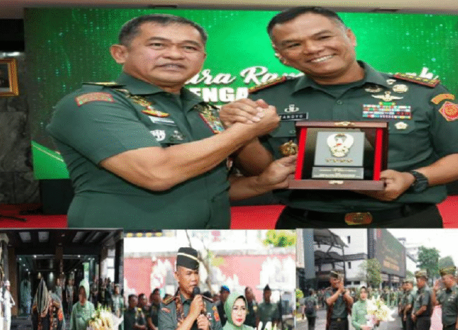 
 Wakil Panglima TNI Ikuti Tradisi Pengantar Tugas di Mabesad