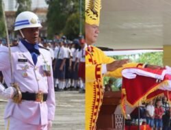 Detik-Detik Proklamasi HUT KE-80 KEMRI Tahun 2025 Di Kabupaten Nias Utara