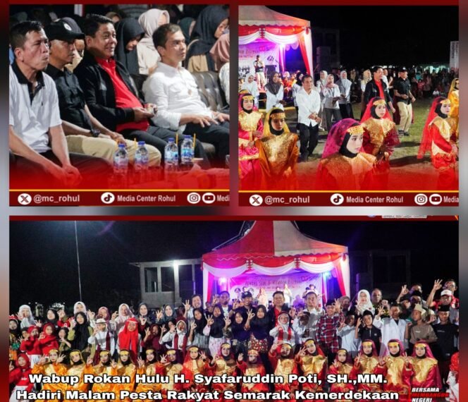 
 Kecamatan Kepenuhan Hulu Gelar Hiburan Rakyat Semarak Kemerdekaan RI Ke-80