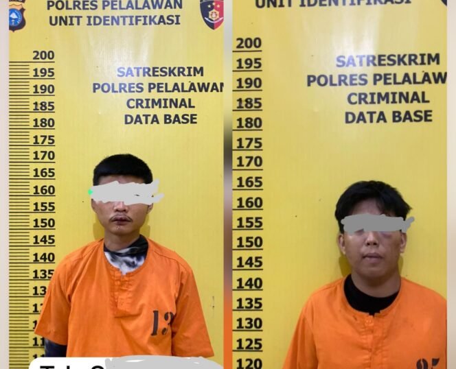 
 Polres Pelalawan Berhasil Menangkap Dua Pelaku Begal