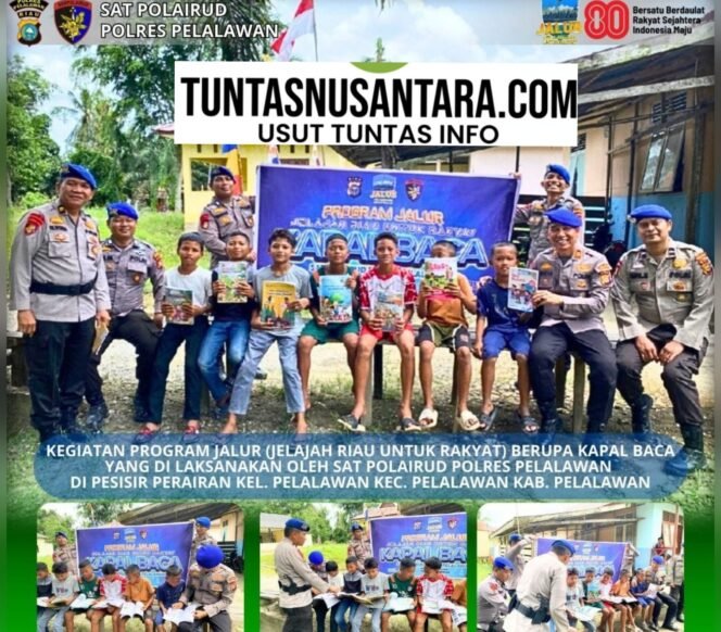 
 Program Jalur Polres Pelalawan: Mendukung Masyarakat Pesisir
