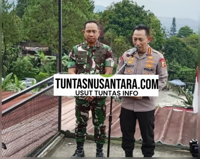 
 Kapolri dan Panglima TNI Siapkan Langkah Tegas Atasi Aksi Anarkis, Pastikan Pemulihan Keamanan Nasional