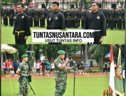165 Prajurit Kodam I/BB Naik Sabuk Hijau di UKT Pencak Silat Militer