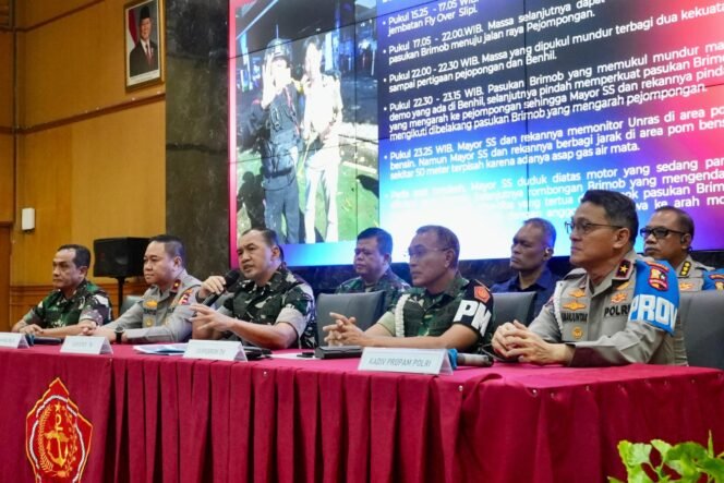 
 Kapuspen TNI Beberkan Fakta-Fakta Terkait Tuduhan TNI Jadi Provokator Unjuk Rasa