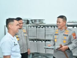 Kapolda Tinjau SPPG Polda Sulteng, Pastikan Dukungan Program MBG