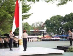 Polda Jabar Gelar Upacara Peringatan Hari Olahraga Nasional 2025