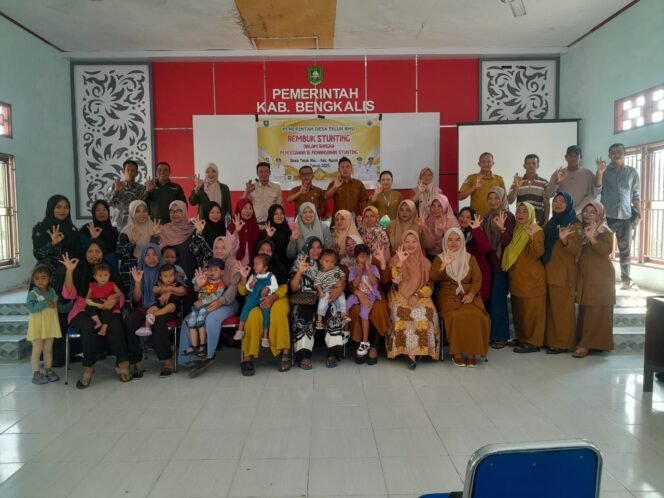 
 Pemdes Teluk Rhu Gelar Rembuk Stunting, Upaya Tekan Angka Gizi Buruk di Desa