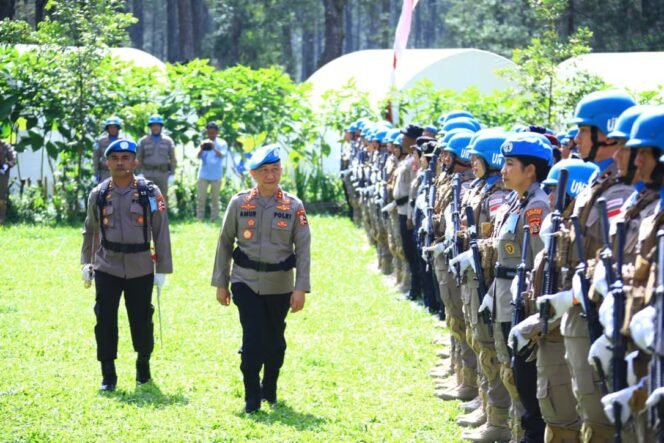 
 FPU 7 MINUSCA Siap Berangkat Ke Africa Tengah, Kadivhubinter Polri: Misi Perdamaian, Polri Terlatih