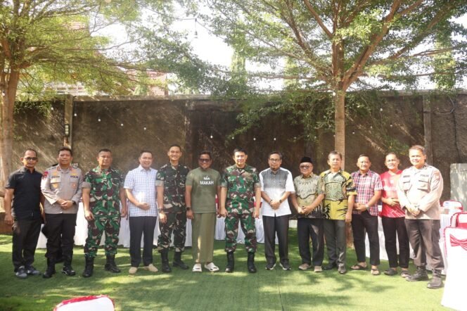 
 Danrem 031 Wirabima  Kunjungan ke Wilayah Pelalawan disambut Forkompinda Pelalawan