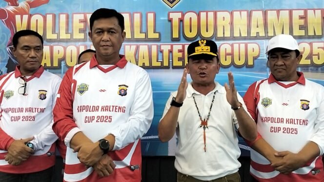 
 Turnamen Bola Voli Kapolda Kalteng Cup 2025 Resmi di Gelar, 26 Tim Siap Bertarung Sengit